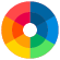 Color guide icon representing available color options for metal buildings.